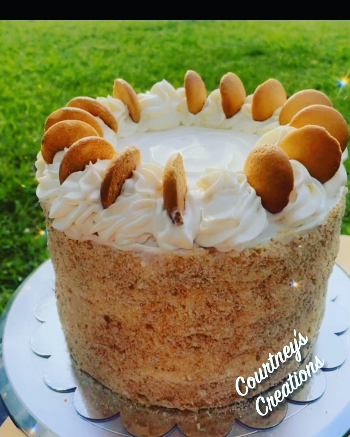 Banana pudding cake