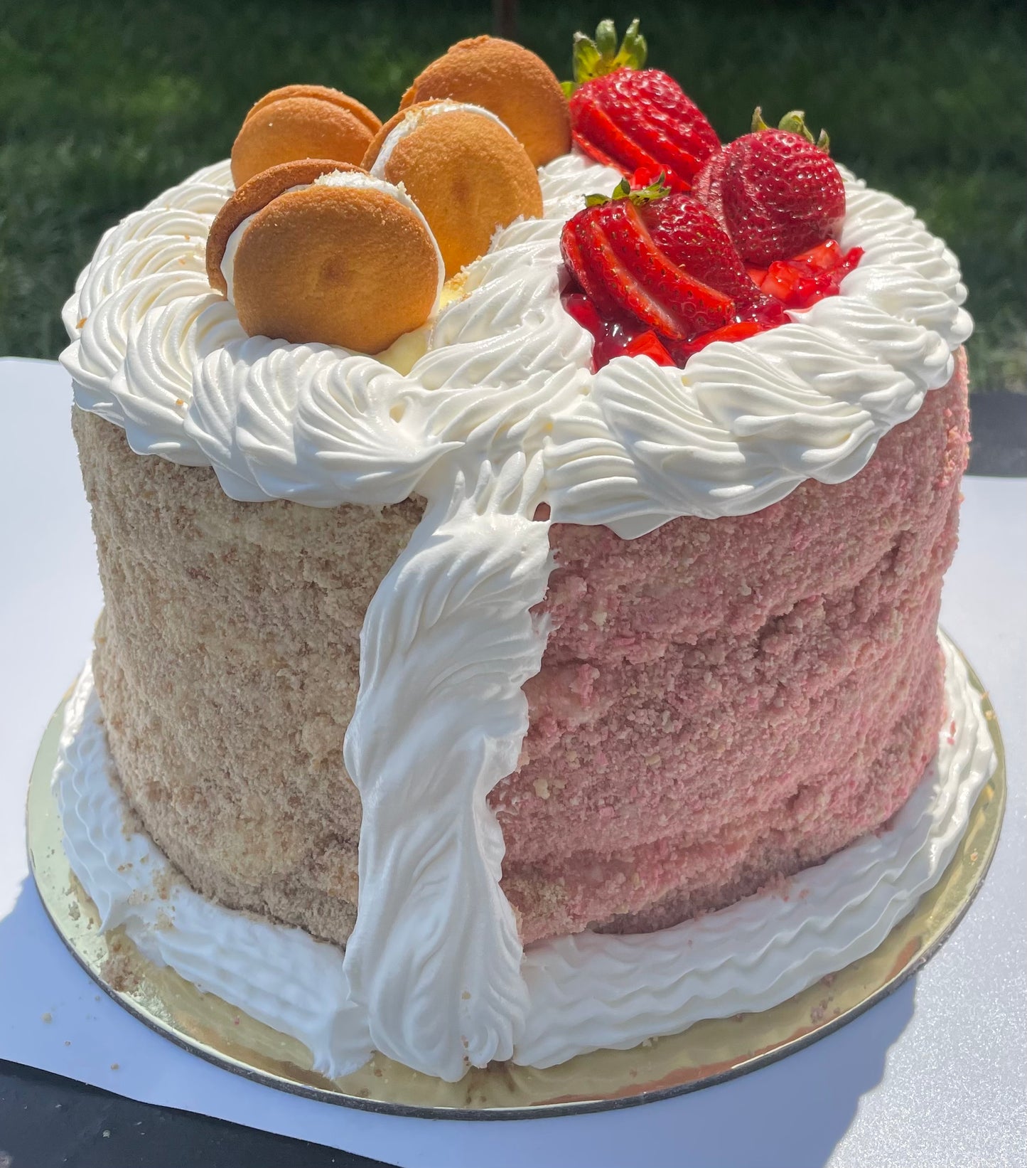 Banana pudding/strawberry crunch