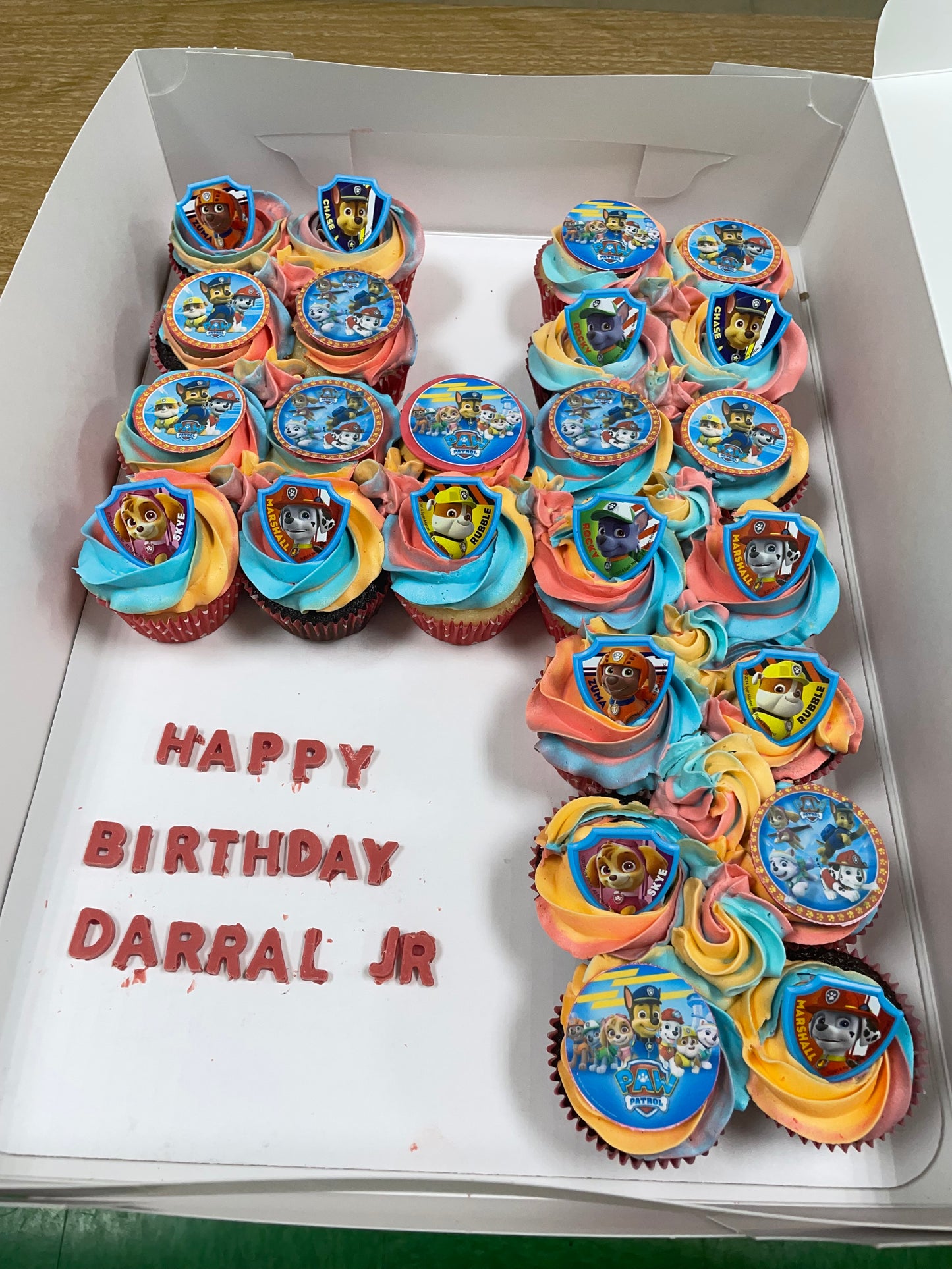Number cake