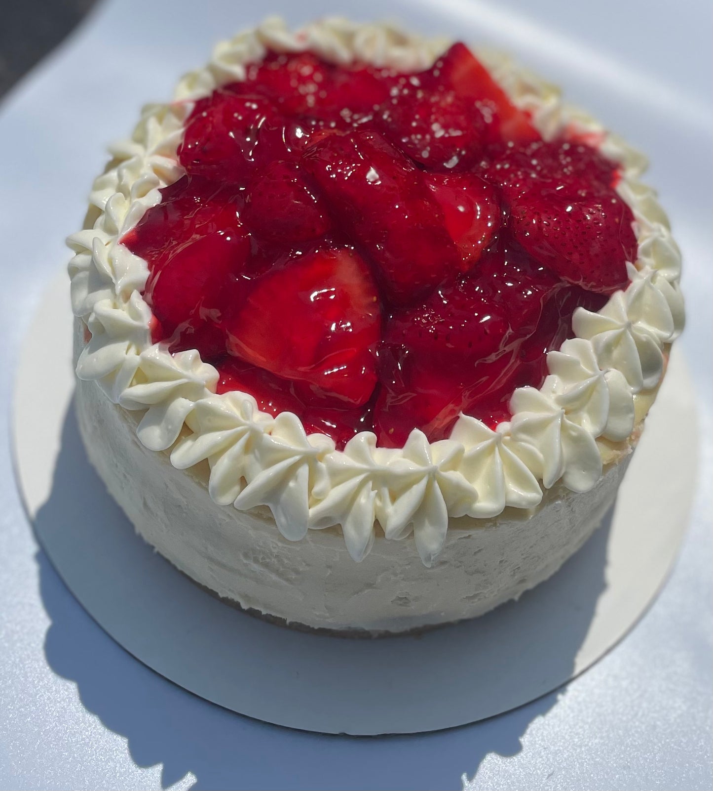 Personal cheesecake